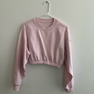 Alo yoga devotion crew neck pullover size XS